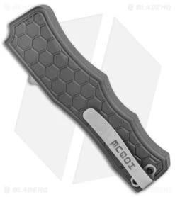 Hogue Knives Exploit OTF Automatic Knife Tanto Gray (3.5" Stonewash) 34042 6 Hogue Knives Exploit OTF Automatic Knife Tanto Gray (3.5" Stonewash) 34042 -Sharp Knife World Hogue Knives Exploit OTF Auto Tanto Gray SW BHQ 93906 jr side