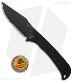 Hogue Knives Extrak Fixed Blade Knife Black G-10 (3.3" Black Cerakote) 35869 9 Hogue Knives Extrak Fixed Blade Knife Black G-10 (3.3" Black Cerakote) 35869 -Sharp Knife World Hogue Knives Extrak FBK Black G10 3in Black Cerakote BHQ 179505 td size