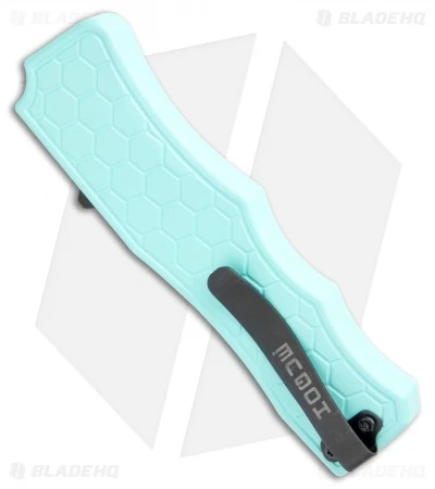 Hogue Knives Exploit OTF Automatic Knife Aquamarine (3.4" Black) 3 Hogue Knives Exploit OTF Automatic Knife Aquamarine (3.4" Black) - Image 3