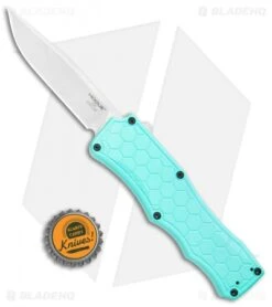 Hogue Knives Exploit OTF Automatic Knife Aquamarine (3.4" Stonewash) 7 Hogue Knives Exploit OTF Automatic Knife Aquamarine (3.4" Stonewash) -Sharp Knife World Hogue Knives OTF Auto Aquamarine SW 34054 BHQ 108694 jr bottlecap