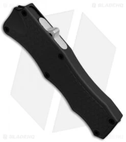 Hogue Knives OTF Tanto Automatic Knife Black (3.375" Stonewash) 34000 5 Hogue Knives OTF Tanto Automatic Knife Black (3.375" Stonewash) 34000 -Sharp Knife World Hogue Knives OTF Tanto Black SW 34000 BHQ 50271 jr spine