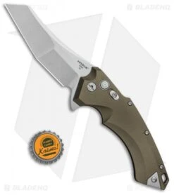 Hogue Knives X5 Wharncliffe Flipper Knife FDE (4" Stonewash) 34544 -Sharp Knife World Hogue Knives X 5 Wharncliffe Flipper FDE SW 34544 BHQ 81365 jr bottlecap