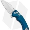Hogue Knives X5 Flipper Knife Blue Aluminum (3.5" Stonewash) 34573