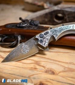 Hogue Knives/Outlaw Ordnance/Manspot X5 Flipper Knife (3.5" Bronze) Exclusive 11 Hogue Knives/Outlaw Ordnance/Manspot X5 Flipper Knife (3.5" Bronze) Exclusive -Sharp Knife World Hogue Knives X5 Spear Point Flipper Knife Bronze Manspot Exclusive BHQ 105684 kp gun web 1