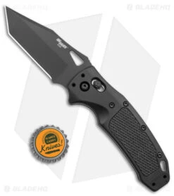 Hogue SIG K320 AXG Tanto Manual Folding Knife Black Aluminum/G-10 (3.5" Black) 7 Hogue SIG K320 AXG Tanto Manual Folding Knife Black Aluminum/G-10 (3.5" Black) -Sharp Knife World Hogue SIG K320 AXG Black Aluminum Folding Knife G 10 Pro Tanto Black BHQ 145384 jr bottlecap
