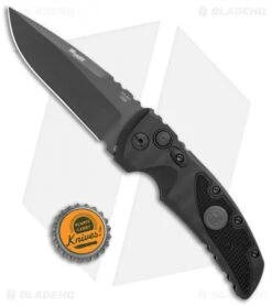 Hogue Sig Sauer EX-A01 Automatic Knife Black G-10 (3.5" Black) 36132 -Sharp Knife World Hogue Sig Sauer EX A01 Auto black G 10 Black BHQ 84595 jr bottlecap
