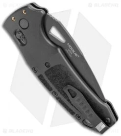 Hogue Sig Sauer K320 Nitron ABLE Lock Knife Black (3.5" Black) Drop Point -Sharp Knife World Hogue Sig k320 Nitron ABLE Lock Black Polymer DP Black BHQ 117079 jr side