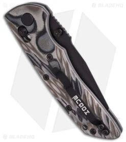 Hogue Knives Deka Wharncliffe Pocket Knife FDE G-Mascus (3.25" Black 20CV) -Sharp Knife World Hogue Wharncliffe BHQ 102929 side