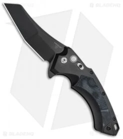 Hogue Knives X5 Wharncliffe Flipper Knife Black G-Mascus (4" Black) 34549