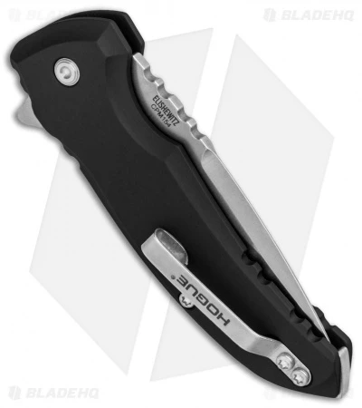 Hogue X1 Microflip Drop Point Flipper Knife Matte Black (2.6" Stonewash) 24172 3 Hogue X1 Microflip Drop Point Flipper Knife Matte Black (2.6" Stonewash) 24172 - Image 3