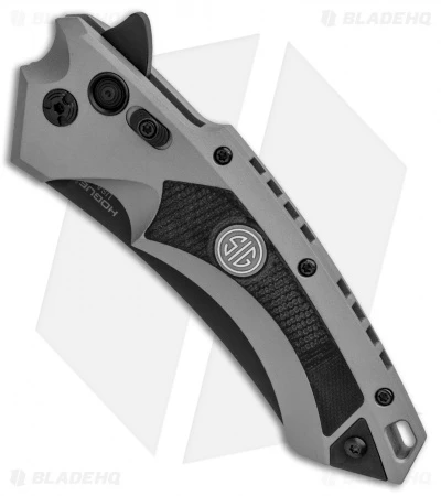 Hogue Sig Sauer X5 Wharncliffe Flipper Knife Gray (4" Black) 36542 2 Hogue Sig Sauer X5 Wharncliffe Flipper Knife Gray (4" Black) 36542 - Image 2