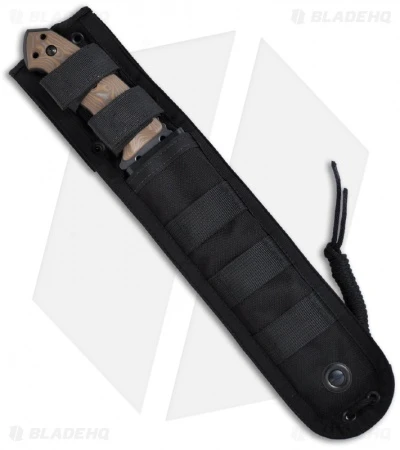 Hogue Knives EX-F01 Large Tactical Fixed Blade Knife Tan G10 (7" Plain) 35157 3 Hogue Knives EX-F01 Large Tactical Fixed Blade Knife Tan G10 (7" Plain) 35157 - Image 3