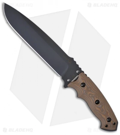 Hogue Knives EX-F01 Large Tactical Fixed Blade Knife Tan G10 (7" Plain) 35157 1 Hogue Knives EX-F01 Large Tactical Fixed Blade Knife Tan G10 (7" Plain) 35157