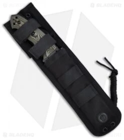 Hogue Knives EX-F01 Tactical Fixed Blade Knife Black G10 (5.5" Plain) 35179 -Sharp Knife World hogue drop point blade green 35178 sheath