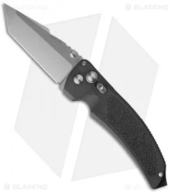 Hogue Knives EX03 Knife Tanto Black (4" Tumble) 34340