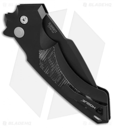 Hogue Knives X5 Spear Point Flipper Knife Black G-Mascus (4" Black) 34559 3 Hogue Knives X5 Spear Point Flipper Knife Black G-Mascus (4" Black) 34559 - Image 3