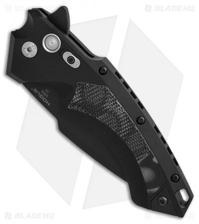 Hogue Knives X5 Spear Point Flipper Knife Black G-Mascus (4" Black) 34559 2 Hogue Knives X5 Spear Point Flipper Knife Black G-Mascus (4" Black) 34559 - Image 2