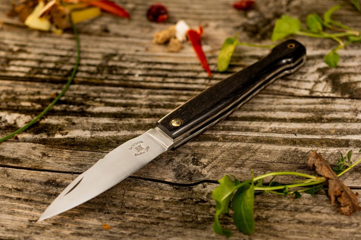 Sharp Knife World -Sharp Knife World pliant inox moyen standard 11 su